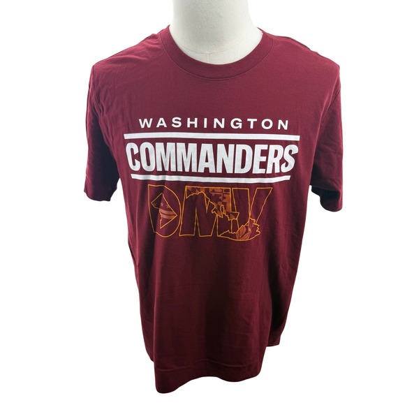 Nike Other - Nike Washington Commanders NFL Tee‎ Shirt Mens Large Burgundy NEW